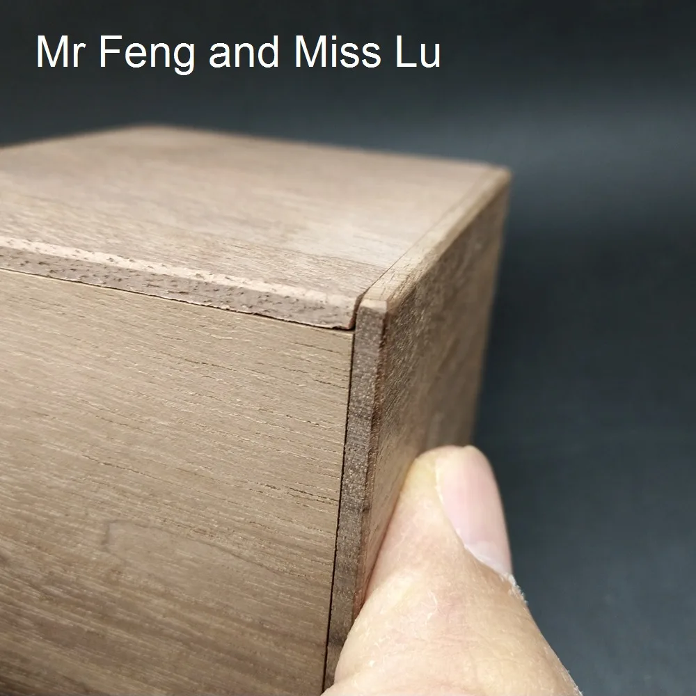 8*8*7 cm  Wood Magic Box Puzzle Brainteaser Toy Chinese Secret Box Ancient Jewelry Box Without Glue Without Paint