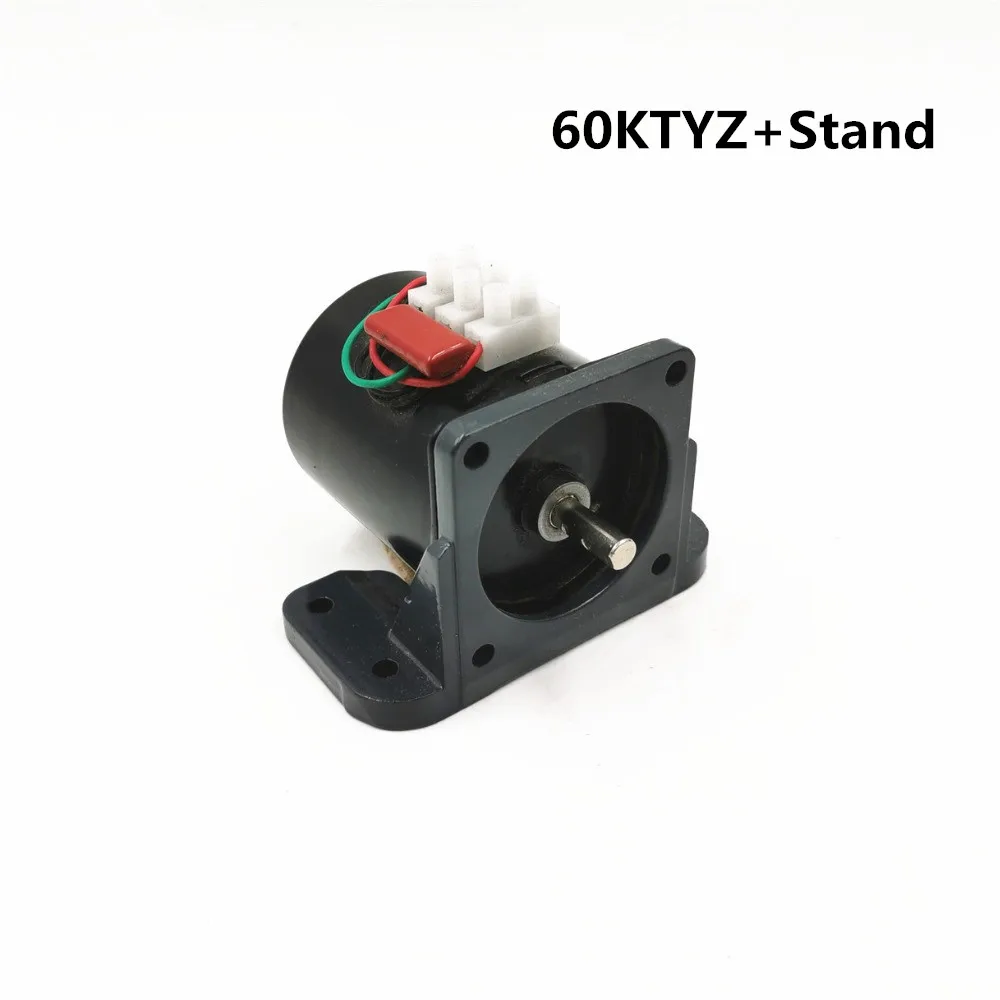 60KTYZ Centric Shaft AC Synchronous Motor 220V14W Gear High Torque Low Speed Permanent Magnet Two-way Motor