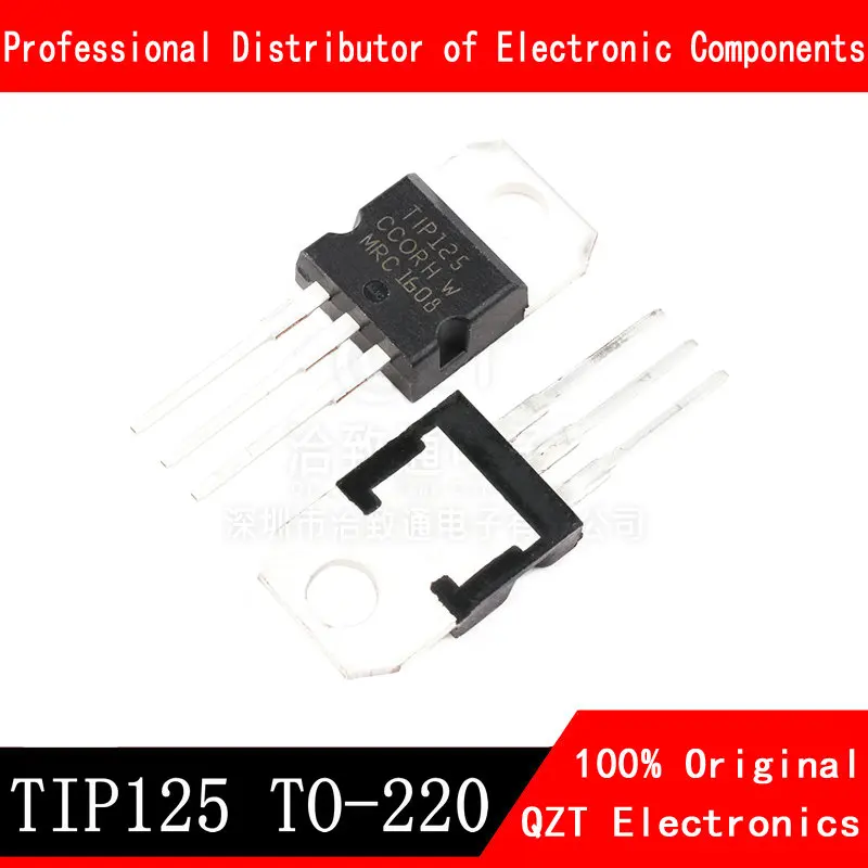 

10pcs/lot TIP125 TO220 TIP125 TO-220 new and original IC In Stock