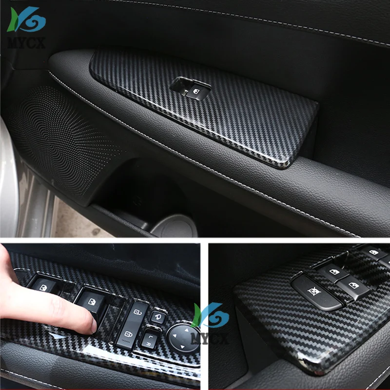 

For Kia Cerato brand new K3 2019 Window Switch Button Motor Door Handle Armrest Frame Cover Trim Styling InteriorAccessories