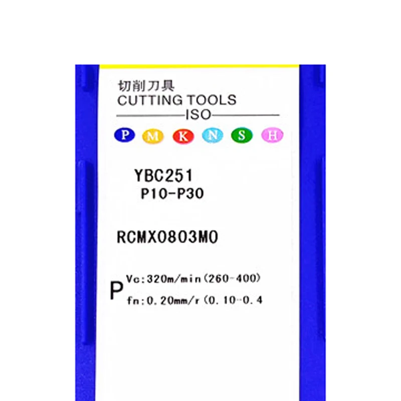 RCMX di Alta-Qualità Inserti RCMX08 RCMX10 RCMX12 RCMX16 0803MO 1003MO 1204MO 1606MO YBC151 YBC251 YBC252 YBC351 CNC Per Acciaio Inox