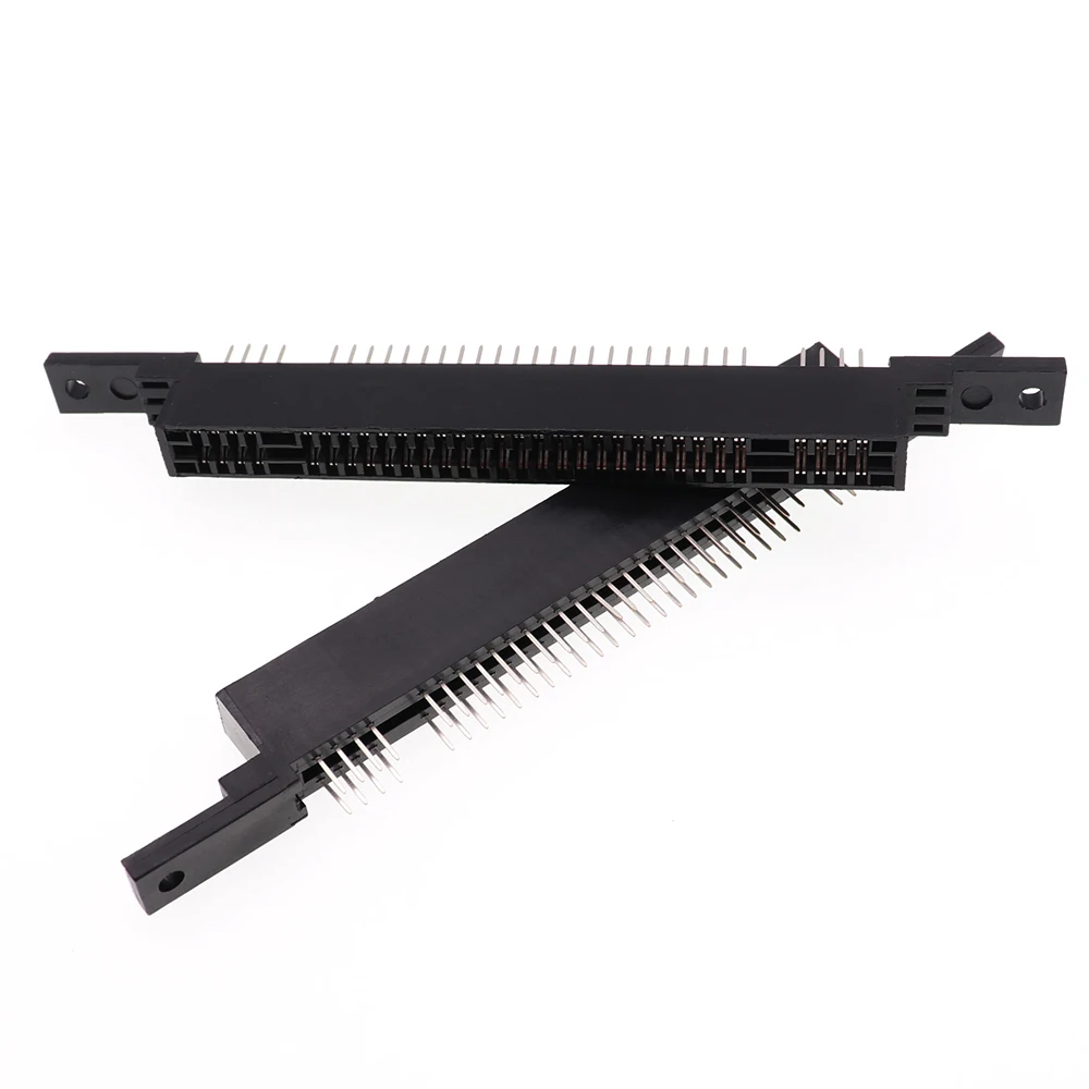 Conector de ranura de tarjeta de juego de 62 Pines, piezas de repuesto para Super Nintendo SNES, Cartucho de ranura de tarjeta de intervalo de 2,54mm
