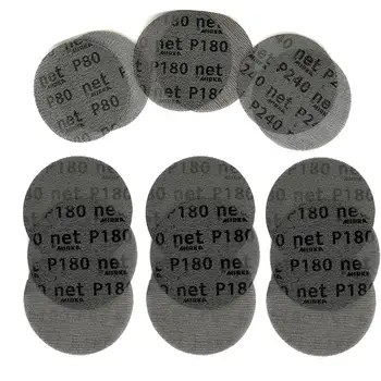 شبكة الصنفرة الرملي أقراص ، مكافحة حجب ، طحن الجافة ، 80 ، 180 ، 240 حصى ، تلميع ، الخشب ، سيارة ، المعادن ، الحجر ، 5 