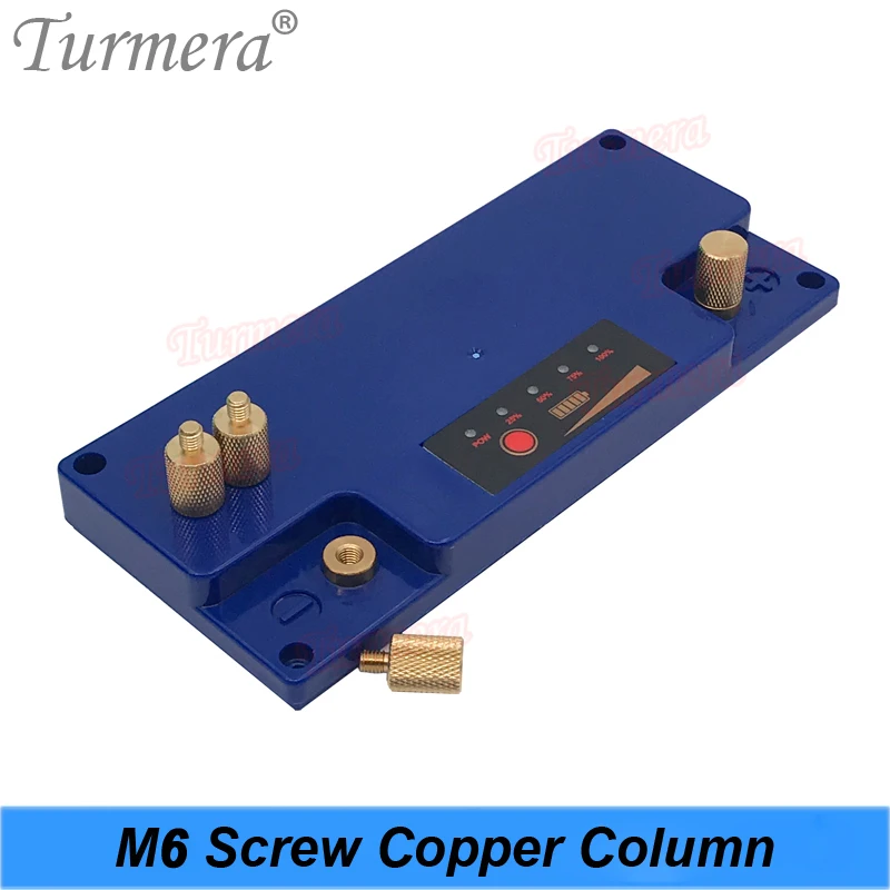 Turmera M6 Screw Copper Column for 12V 20Ah 30Ah 40Ah Lifepo4 Battery Storage Box for Uninterrupted Power Supply 12V Shell Use I
