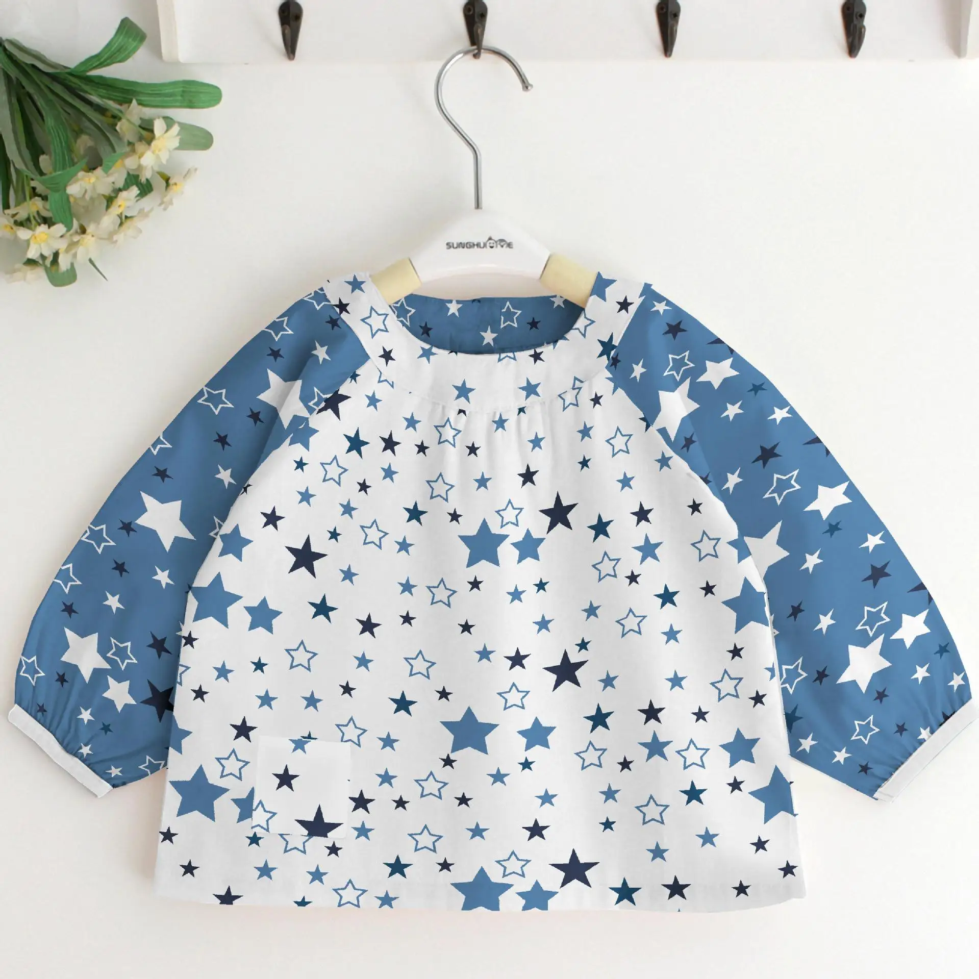 New Stars Print Twill tessuto di cotone panno fai da te cucito a mano patchwork quilting baby dress tissus tecido home decor sheet tilda