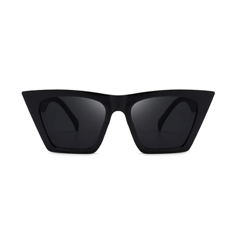 Fashion Sunglasses Woman Square Cat Eye Design Luxury Sunglasses Female Cool Vintage Black Oculos De Sol Feminino