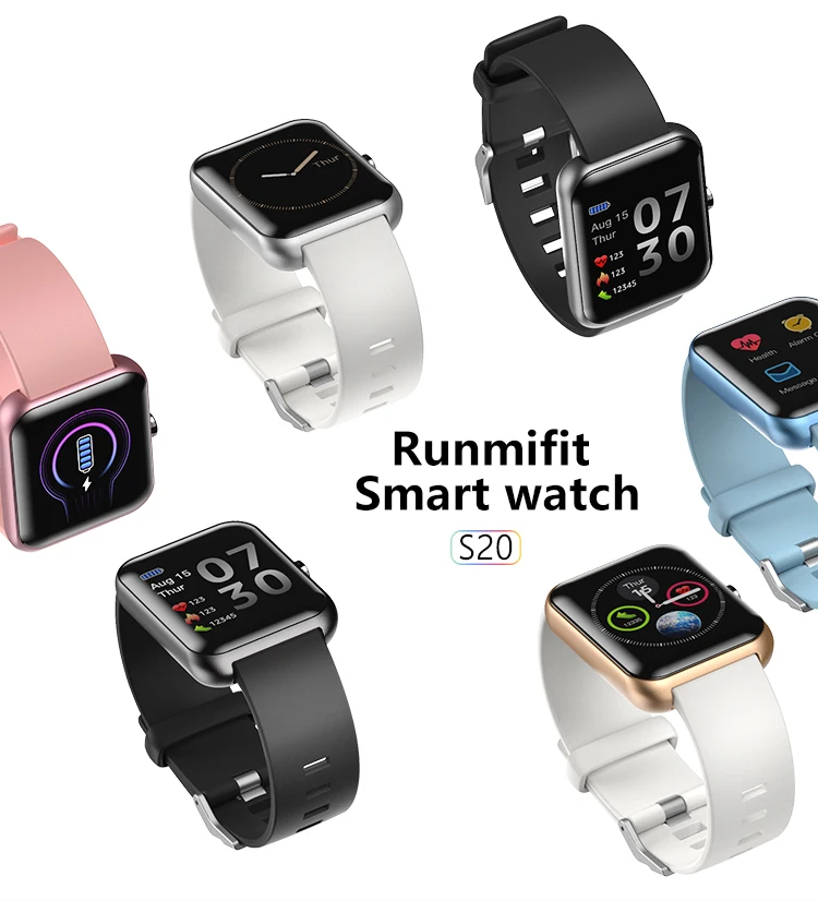 UTHAI S20 Smart Reminder, Photograph, Pedometer, Heart Rate, Sleep Monitoring, Bluetooth Sports Watch, Smart Watch
