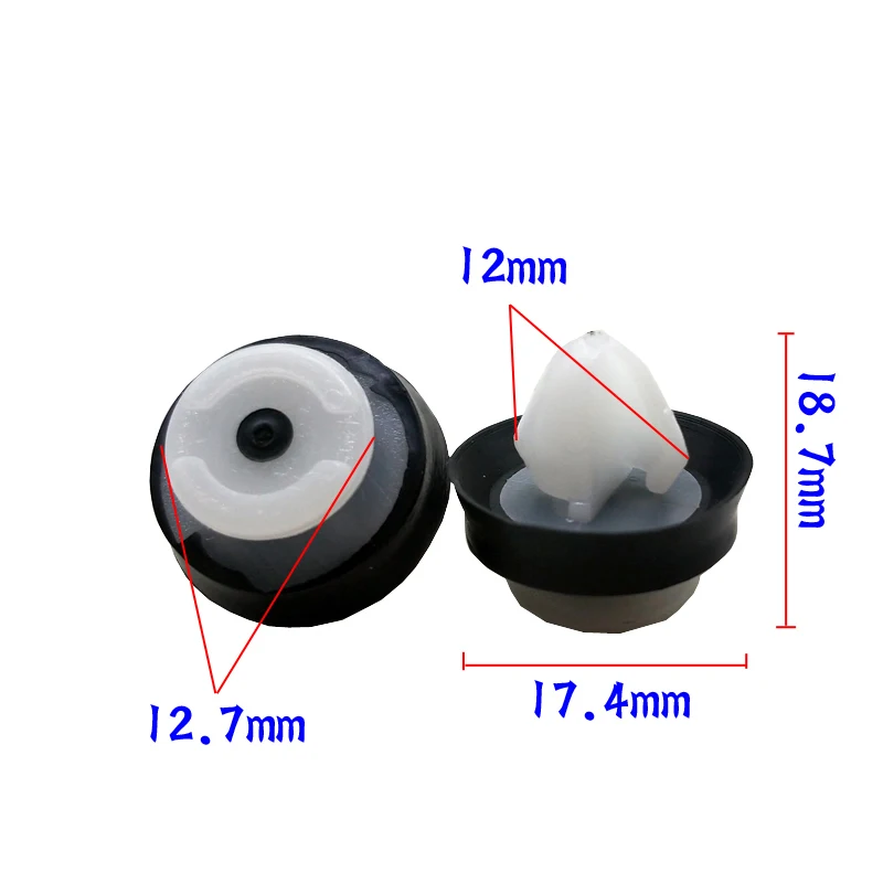 30x Car Interior Door Panel Card Trim Clips For Citroen C2 C8 C3 C4 Peugeot 307 206 508 Auto Fastener Clip Plastic Rivet