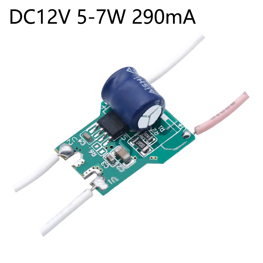 MR16 DC12V 1W 2W 3W 4W 5W 6W 7W LEDDriver Lighting Transformer For LED Power Supply Adapter 300mA Current for LED Spotlight Bulb