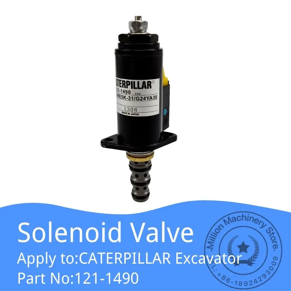 

121-1490 Solenoid valve for Cterpillar Excavator G24YA30 E320B E320C E320D Hydraulic Main Pump