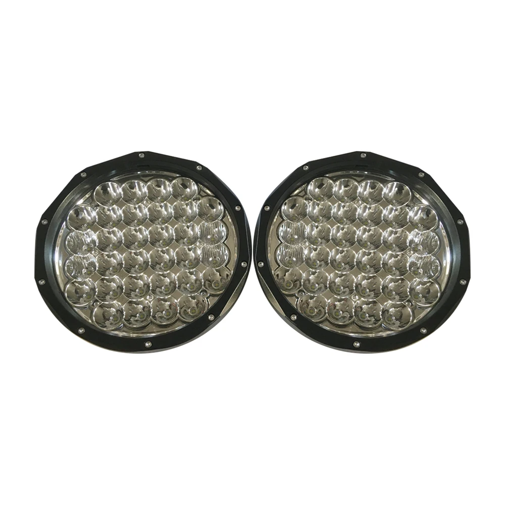 9 Inch Round Led Driving Light Spot Light Pod for Wrangler Excavator,Bulldozer Excavator Forklift, Offroad,4WD 4X4 ATV (1Pair)