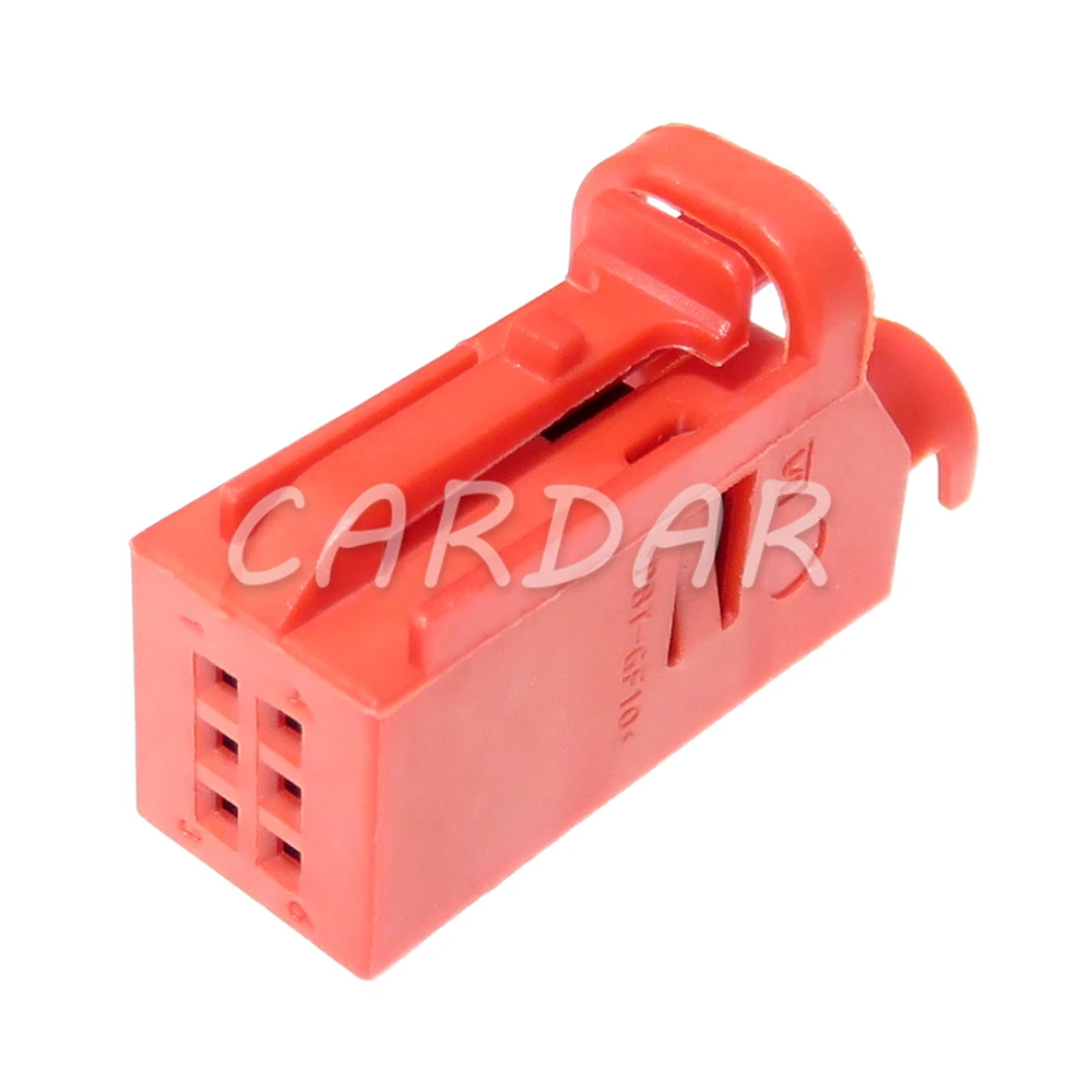 

1 Set 6 Pin 4D0 971 636B 1534121-3 4D0971636B AC Assembly Red Car Tire Pressure Alarm Wiring Harness Unsealed Socket