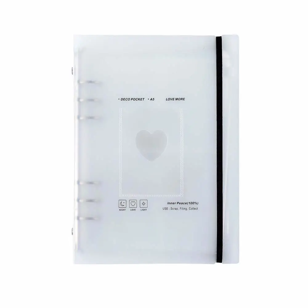 

Binder Student Stationery A5 Binder Book & Photo Organizer Notebook Binder Photo Organizer Binder File Folder Literary Binder