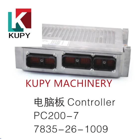 

controller For komatus PC220-7 PC 200-7 PC 300-7 PC 400-7 Computer board 7835-26-1009 high-quality excavator accessories