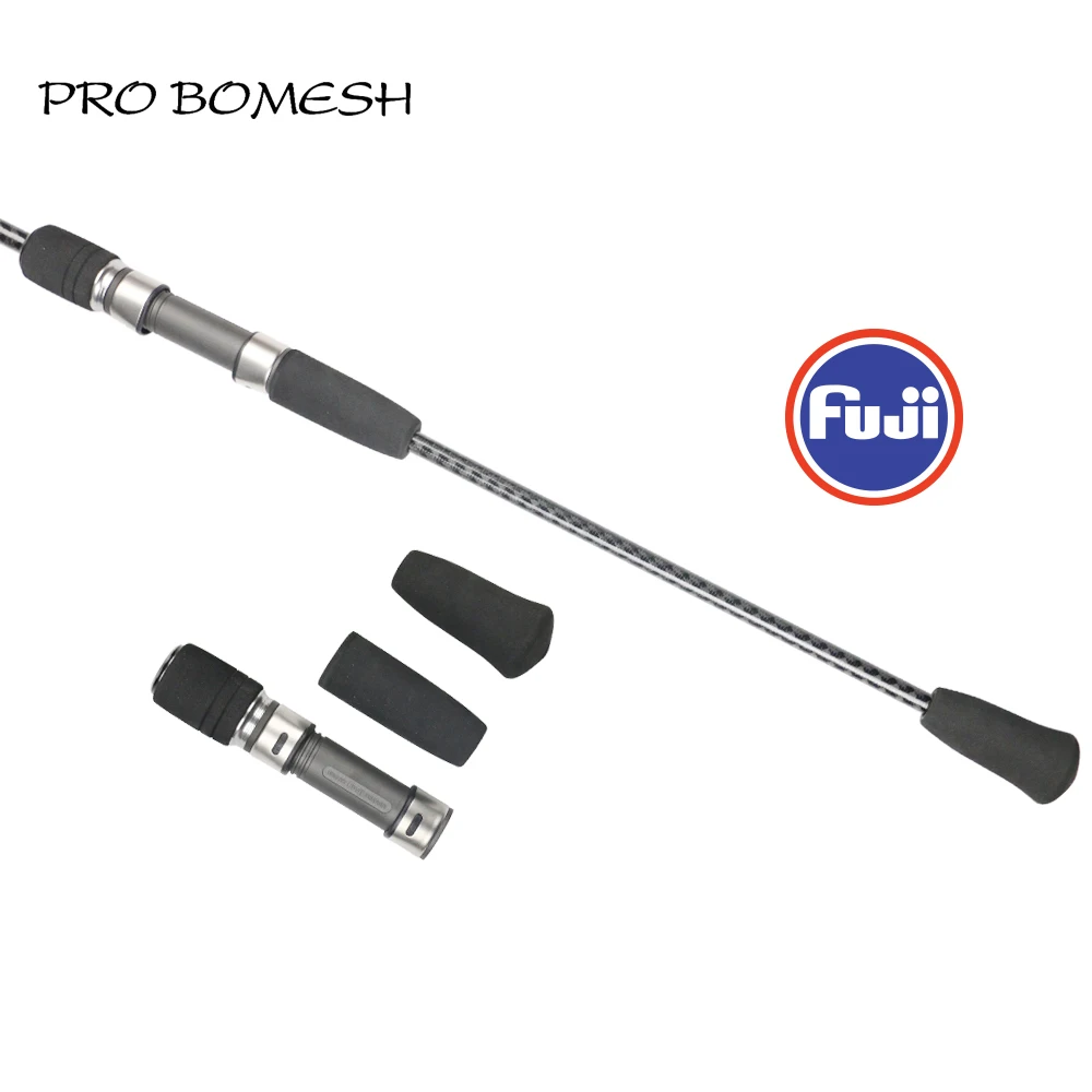 Pro Bomesh 1Set Fuji DPS #18 Spinning Reel Seat EVA Handle Kit Slow Jigging DIY Fishing Rod Component Pole Accessory Repair