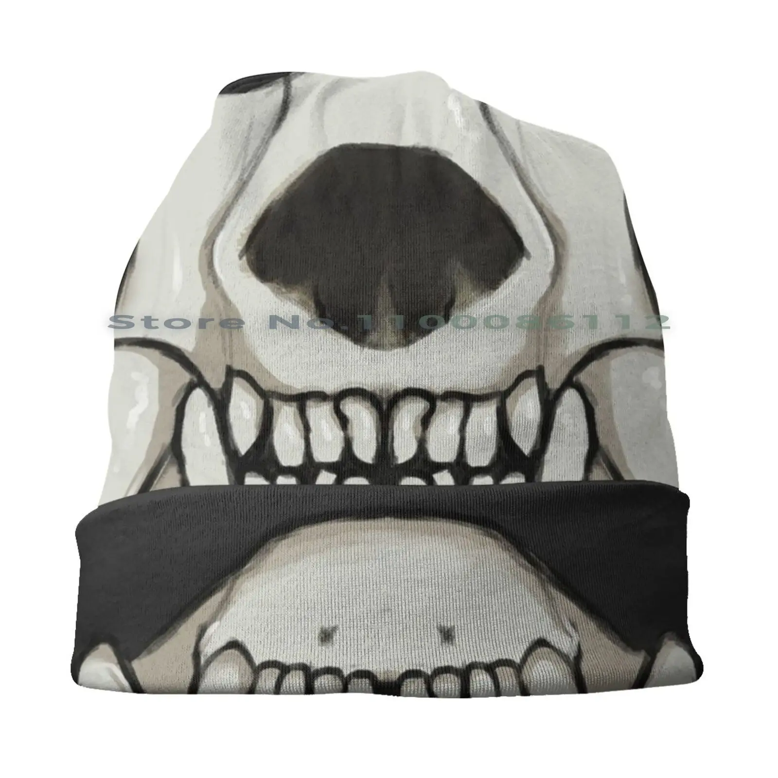 Tasmanian Devil Skull Bucket Hat Sun Cap Tasmanian Devil Animal Skull Marsupial Tasdevil Teeth Fangs Furry Fandom Brimless