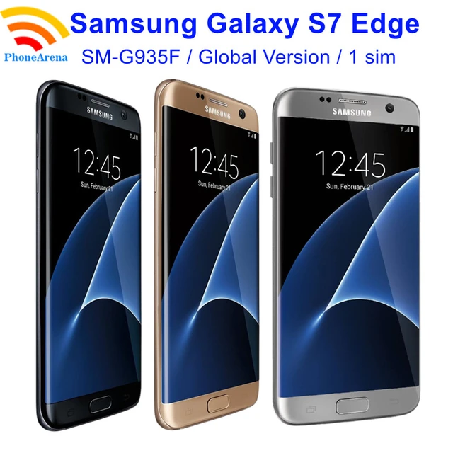 Samsung Galaxy buying S7 edge 64GB in Blue