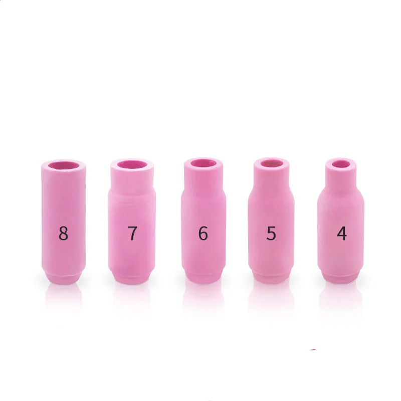 10PCS Tig  Nozzle Alumina  Cup 10N46 10N47 10N48 10N49 10N50 For WP17 18 26 TIG Welding Torch