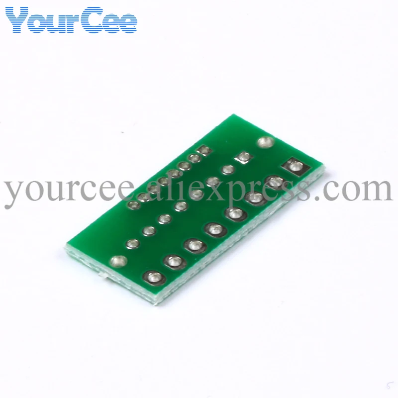 20pcs/2pcs 1.27MM 2.0MM 2.54MM 8Pin 12Pin 8P 12P Adapter Board Plate for Wireless Modules Three Rows of 24/36 Holes