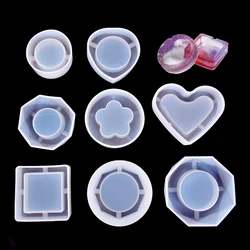 Molde de silicona para fabricación de joyas, Cenicero de resina epoxi, herramientas artesanales hechas a mano, 1 unidad