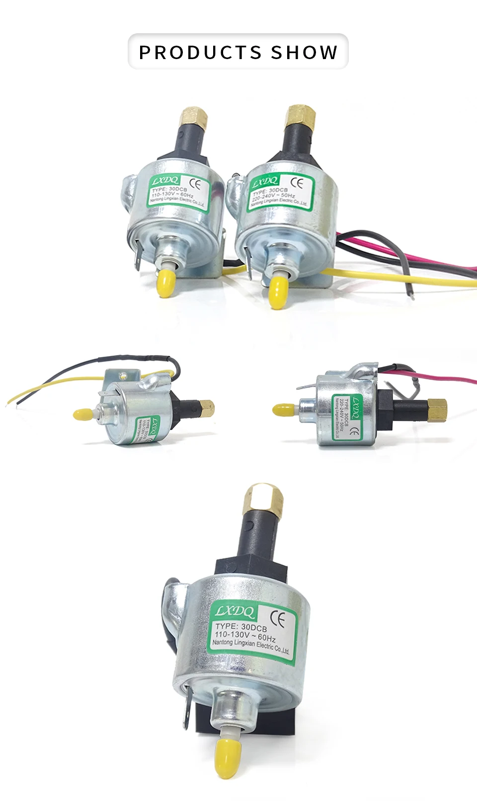 30DCB 18W Gerade Öl Pumpe 400w 600w 900w Nebel Maschine Zubehör Sucker Rod Pumpen Elektromagnetische pumpe Für Rauch Maschine – Detail 5