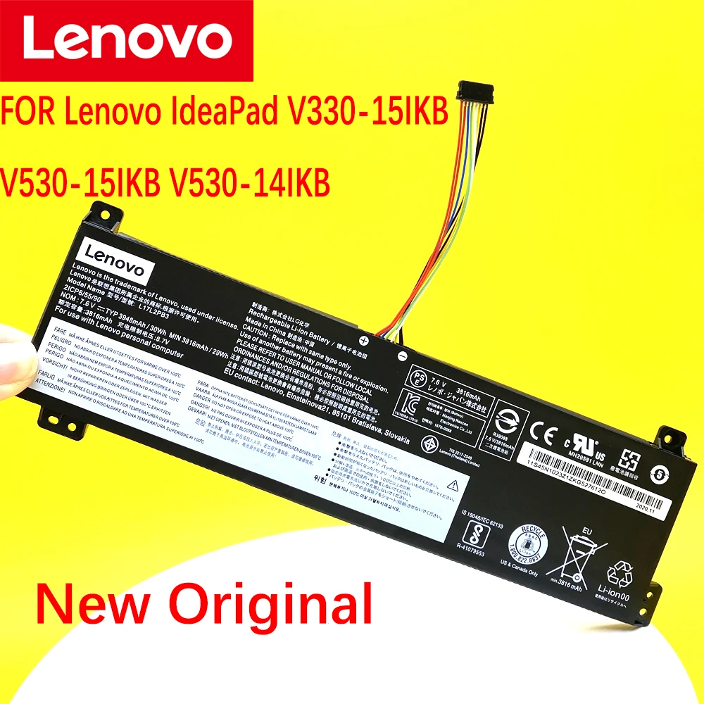 

NEW Original Battery FOR Lenovo IdeaPad V330-15IKB V530-15IKB V530-14IKB V130-15ikb L17L2PB3 L17M2PB4 L17M2PB3 L17L2PB4 L17C2PB3