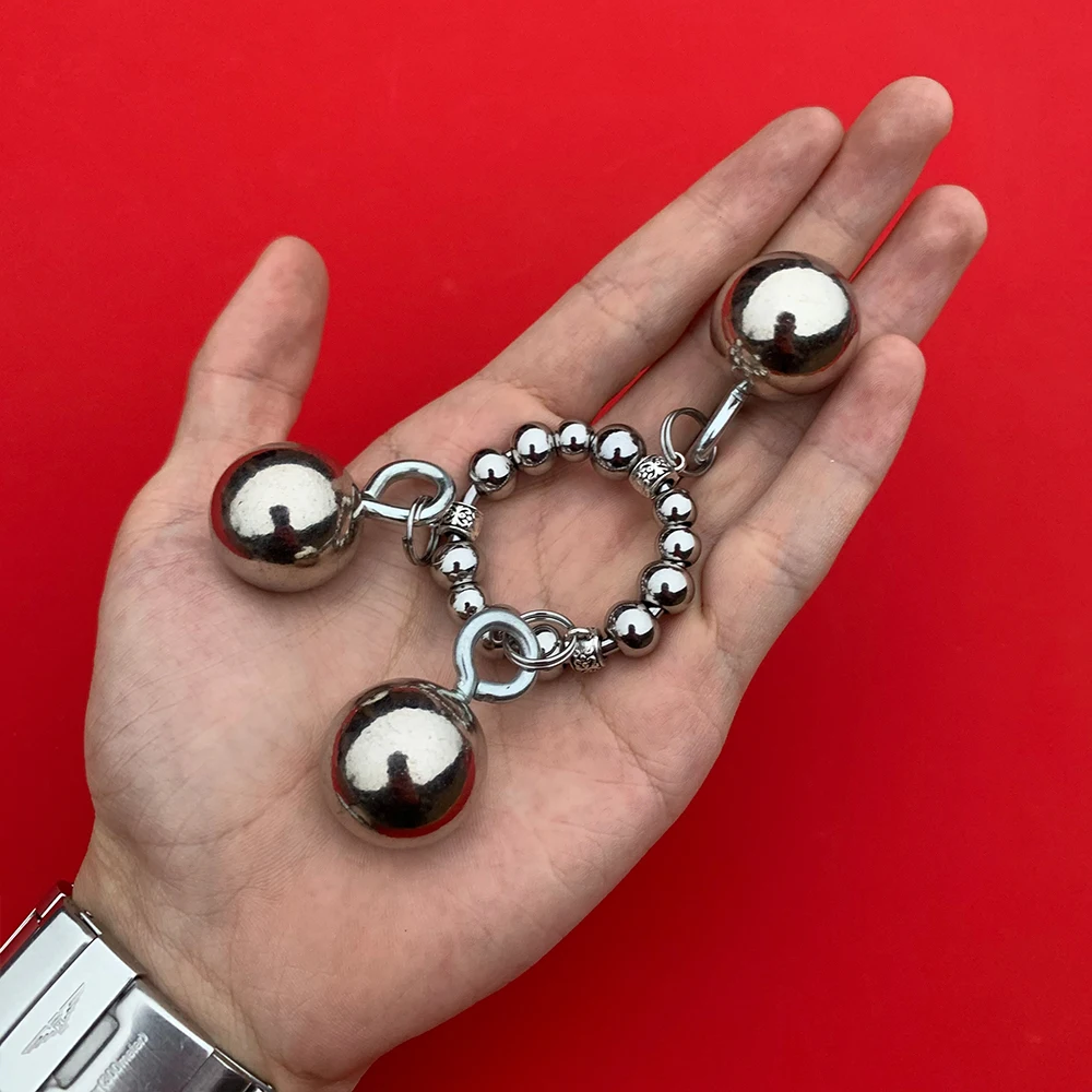 New Arrival Penis Ring With Beads Penis Enlargement Gravity Physical Rings Penis Extender Device Sex Cock Ring Stretcher Gay Men