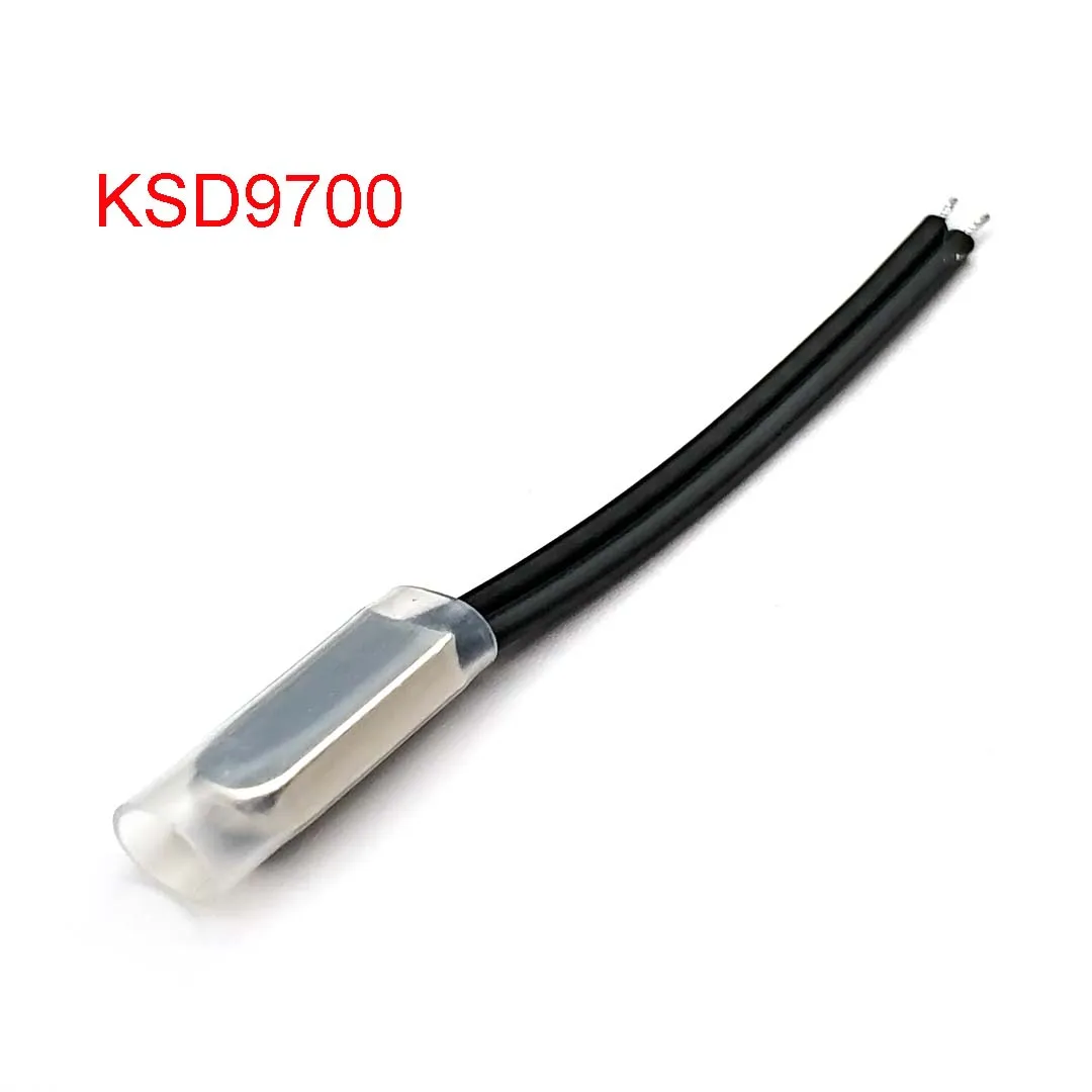 サーモスタット 10C-240C KSD9700 250 v 5A 40C 50C 60C 65C 70C バイメタルディスク温度スイッチ n/o 熱プロテクター度摂氏
