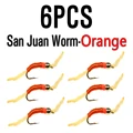 6pcs  Orange