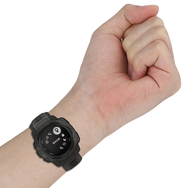 สำหรับ Garmin-Instinct Anti-Scratch กรณีป้องกัน Protector Soft TPU Cover