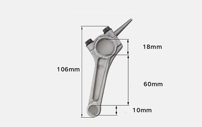 Connecting rod fits Honda G100 BF2 97.7CC 4 cycle engine motor con rod water pump parts # 13200-ZG0-000 replacement