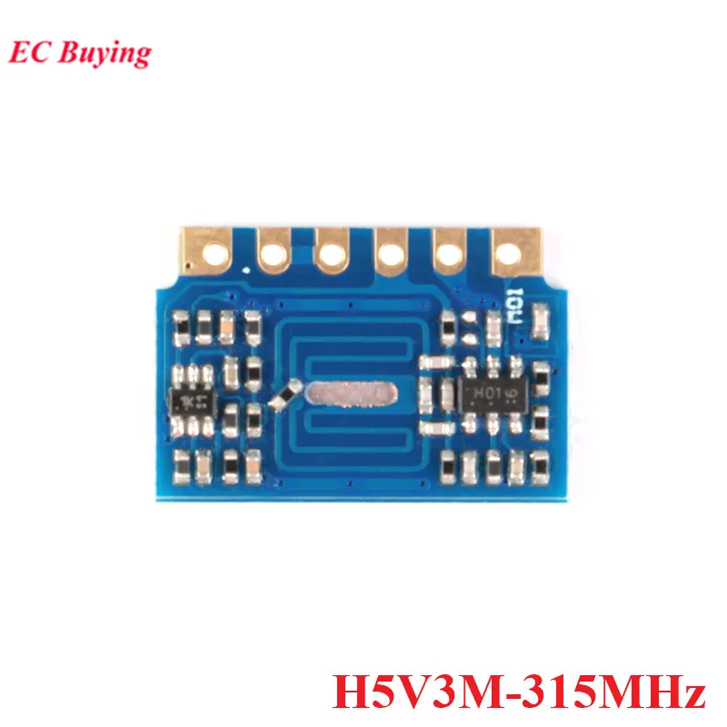 H5V3M 315MHz H5V4D 434MHz Wireless Remote Control Receiver Module Superheterodyne RF For Smart Home ASK DIY Electronic