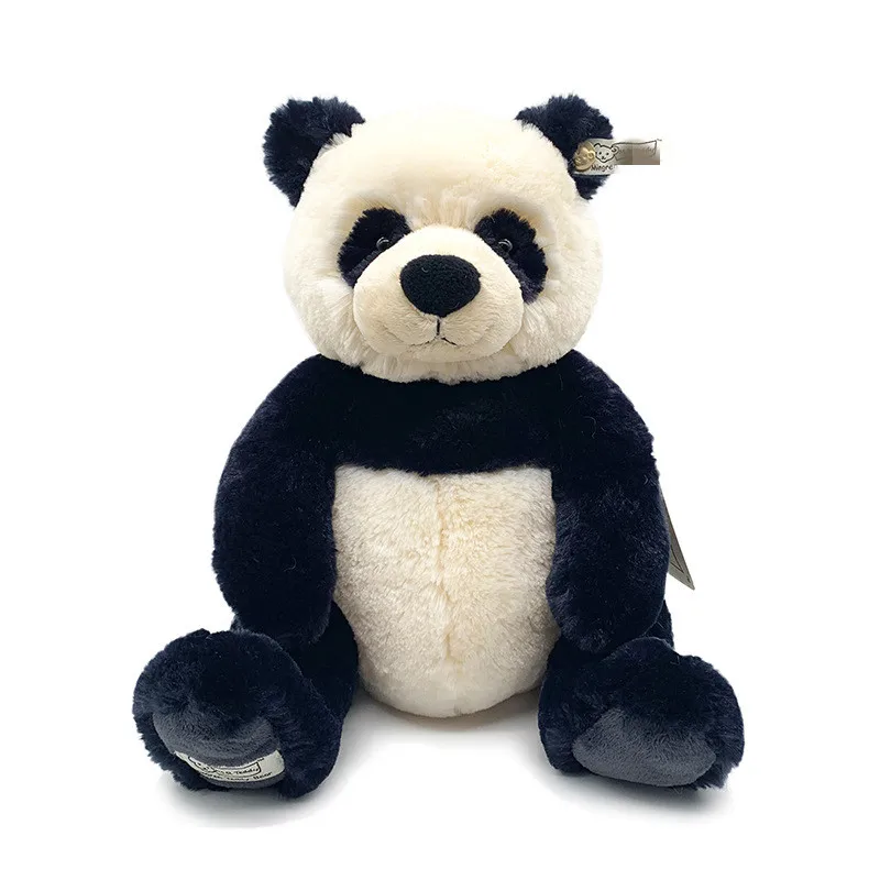 

5pcs/ A Lot 28cm Bucolic Panda Huggable Bear Children Stuffed Toy Bear Birthday Holiday Gift Wholesale MR198-20