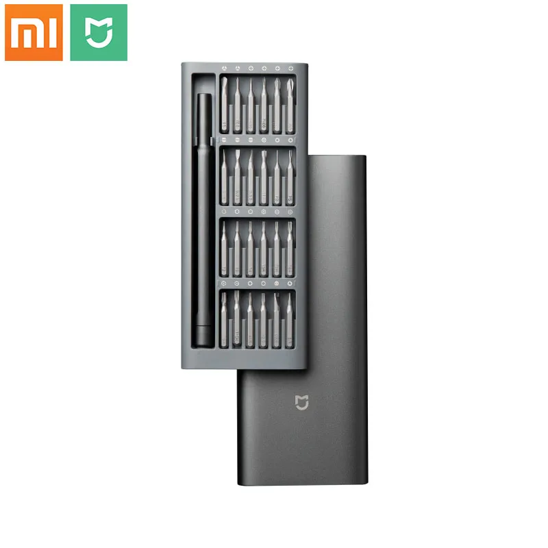 Original Xiaomi Mijia Wiha 24 in 1 Precision Screw Driver Kit 60HRC Magnetic Bits Mi Home Kit Repair Tools