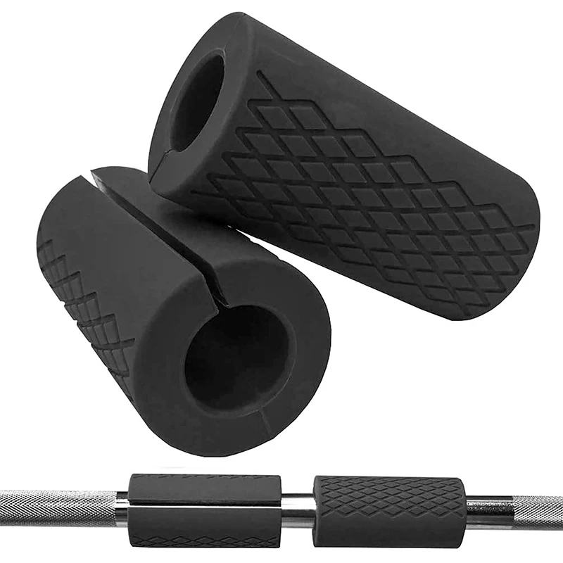 1 PC Portable Fitness Equipment Barbell Dumbbell Booster Grip Fitness Equipment Accessories Avoid Injury Increase Friction