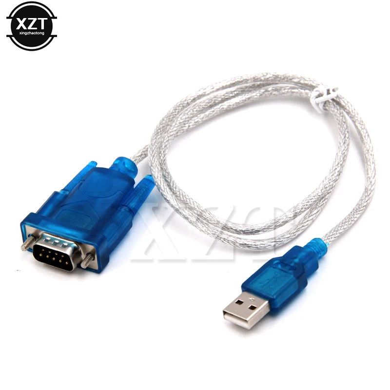 CH340 USB to RS232 CM Port Cable USB to 9 pin adapter DB9 cable RS232 USB Adapter For PC Accessories Notebook Windows 98 XP 7 8