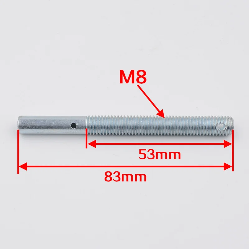 10pcs Elevator Hall Door Wire Rope Head M8 Hollow Screw Steel Wire Adjustment Accessories