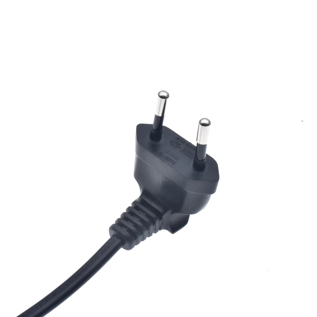 3M 90 Degree Schuko CEE7/16 Europe 2pin Male to Right Angled IEC 320 C7 Power Supply Cord Cable