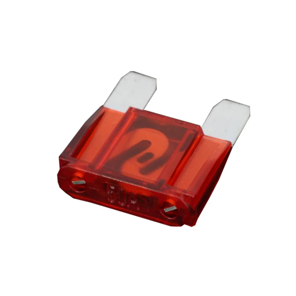 5 PCS 50A Big Fuse, 32V Automotive Fuses Blade,The fuse Insurance insert The insurance of xenon lamp piece Lights Fuse