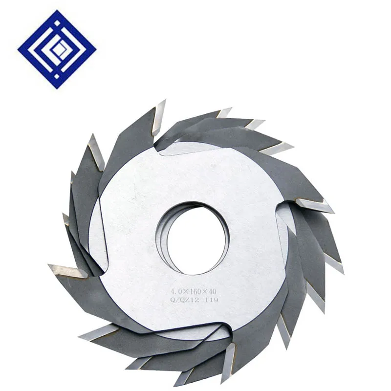 4.2mm Thickness 160mm Finger Joints Slotting Cutter Joggle Cutter Finger Joint Cutter Alloy Carbide Wood Splicing Blades