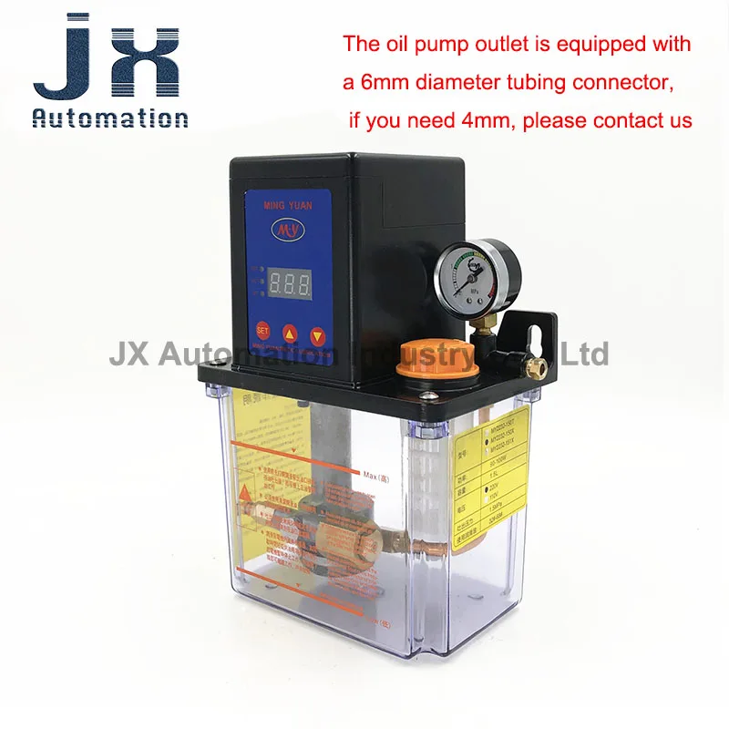 Bomba de lubricación automática de 1,5 l, herramientas, pantalla Digital única, bomba de aceite de engranajes eléctricos de 220V