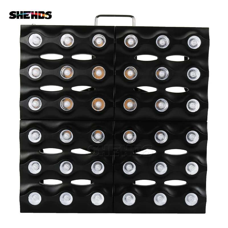 LED Matrix 36x3W Gold Color Stage Effect Lighting Control with DMX Good For DJ Disco Party Floor Nightclub and Christmas