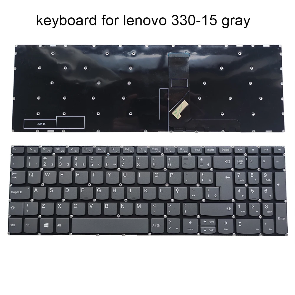 

PT-BR Brazilian Japanese Laptop Keyboard for Lenovo IdeaPad 330S-15IKB 15AST 15API 15ARR S340-15IIL 15IML Replacement keyboards