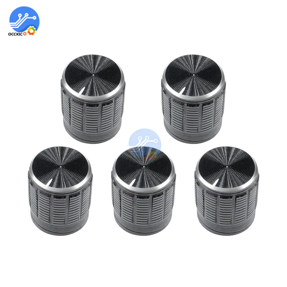 5 قطعة مفيدة التحكم في مستوى الصوت المقابض الدوارة ل 6 مللي متر ضياء مخرش رمح الجهد