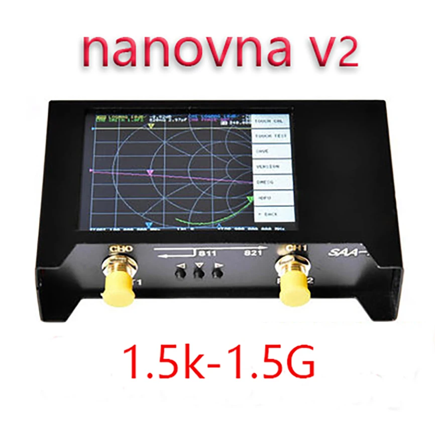 3G S-A-A-2 NanoVNA V2 Vector Network Analyzer Digital Nano VNA Tester MF HF VHF UHF USB Logic Antenna Analyzer Standing Wave