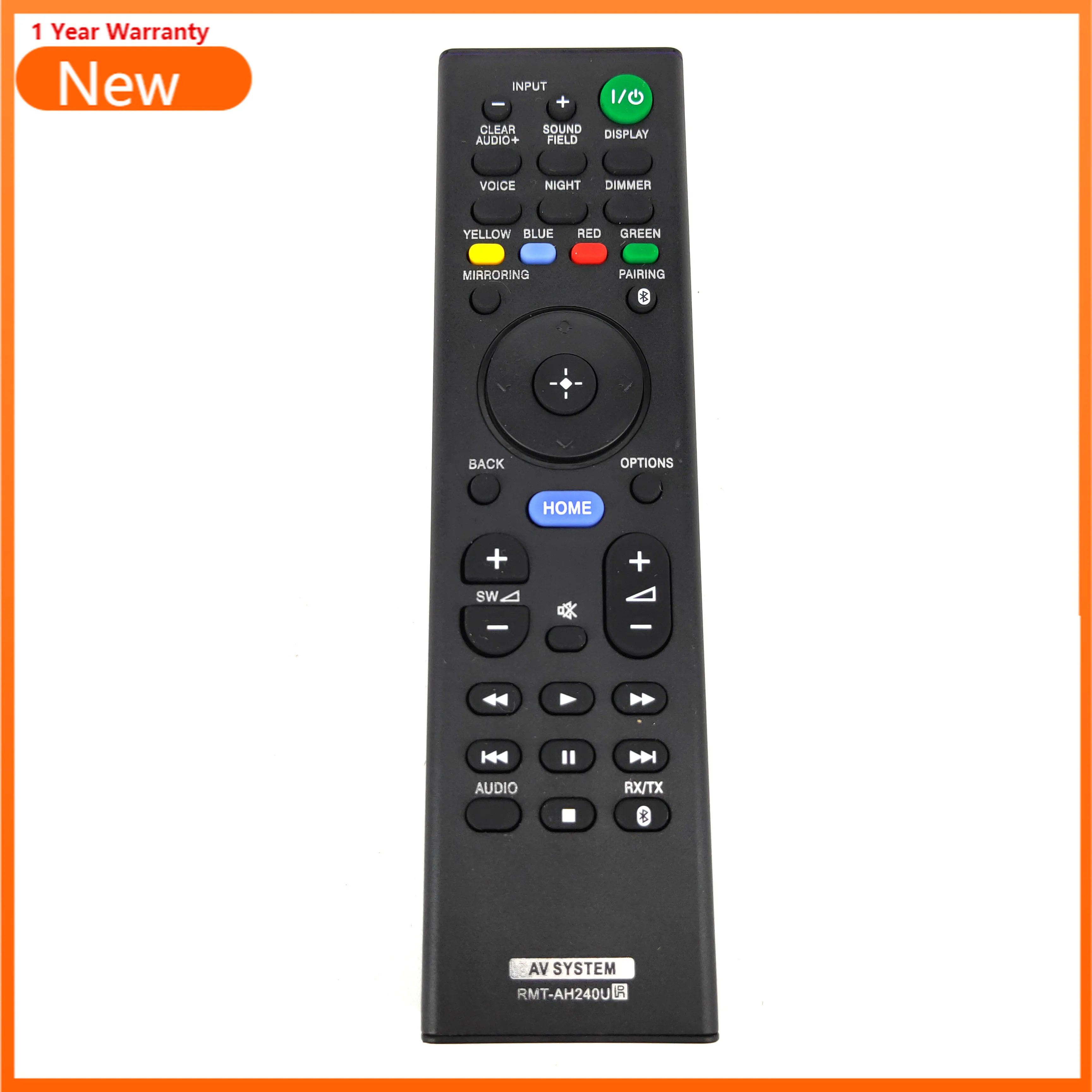 

NEW RMT-AH240U Remote Control Fit For SONY AV System Remote Control For HT-CT790 HT-NT5 HT-XT2 SA-CT790 Fernbedienung