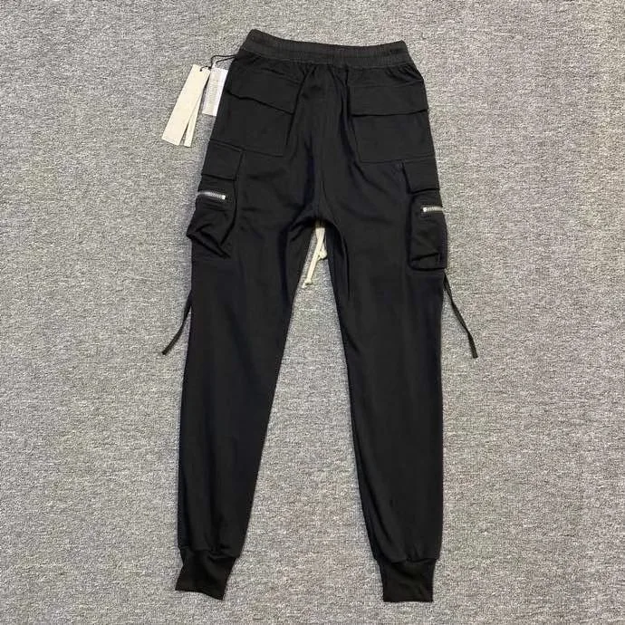2020 FW men drop crotch cargo jogger sweatpants slim fit - Image 2