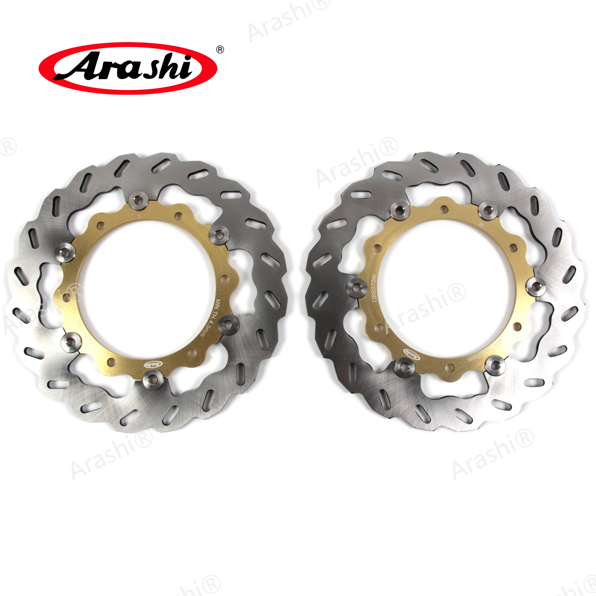 

ARASHI TMAX 500 2008-2011 Front Brake Disc CNC Brake Disks Rotors For YAMAHA XP T-MAX 500 XP500 T-MAX ABS 2008 2009 2010 2011