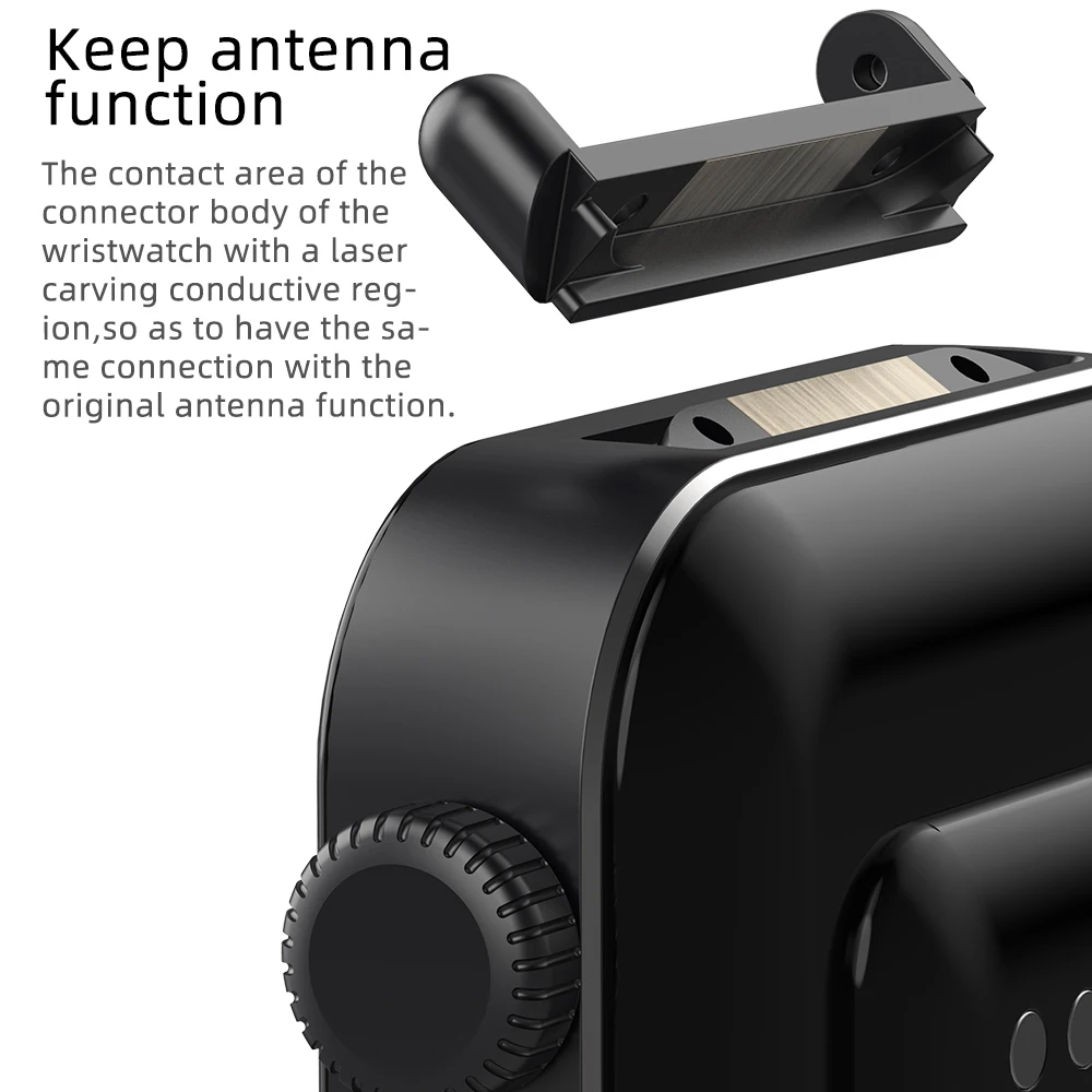 Xiaomi Mi 시계 밴드 메탈 스트랩 손목 밴드 팔찌 시계 손목 밴드 xiaomi Wtach 커넥터 20mm 링커, 샤오미 시계 밴드 손목 밴드 손목 밴드