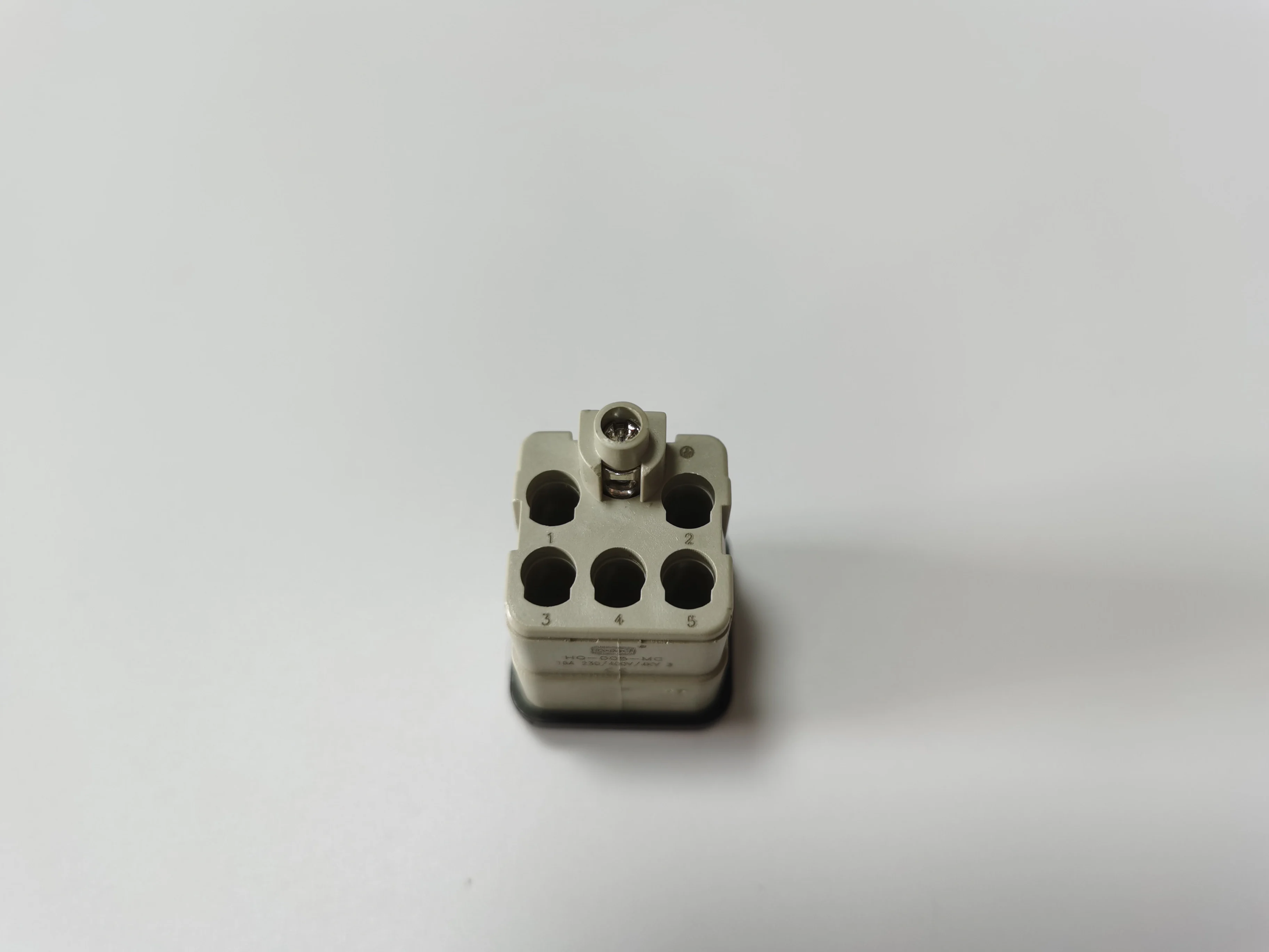 HDXBSCN Industrial rectangular heavy duty connector HDC HQ-005-MC/FC 5 core 16A waterproof aviation plug Socket Harting